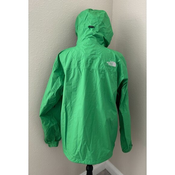 The North Face Hyvent 2.5L Women M Green Windbreaker Rain Coat Waterproof - Picture 5 of 7